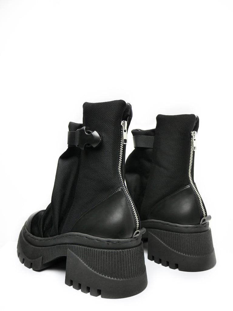 Baggy Black Boots