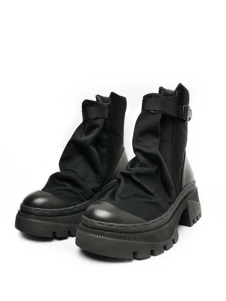 Baggy Black Boots