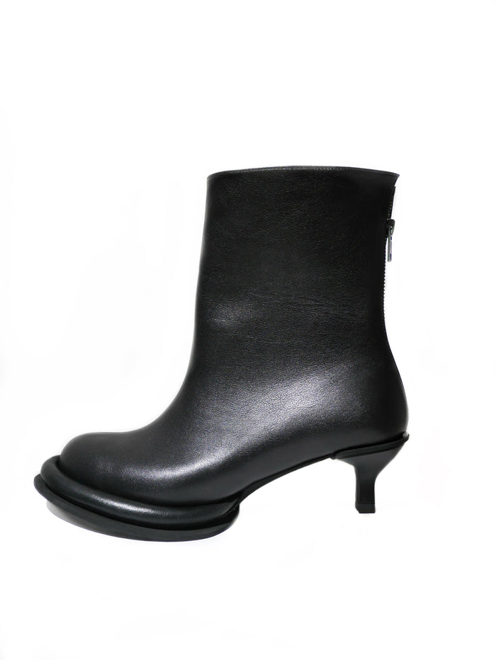 Kitten Heel Ankle Boots