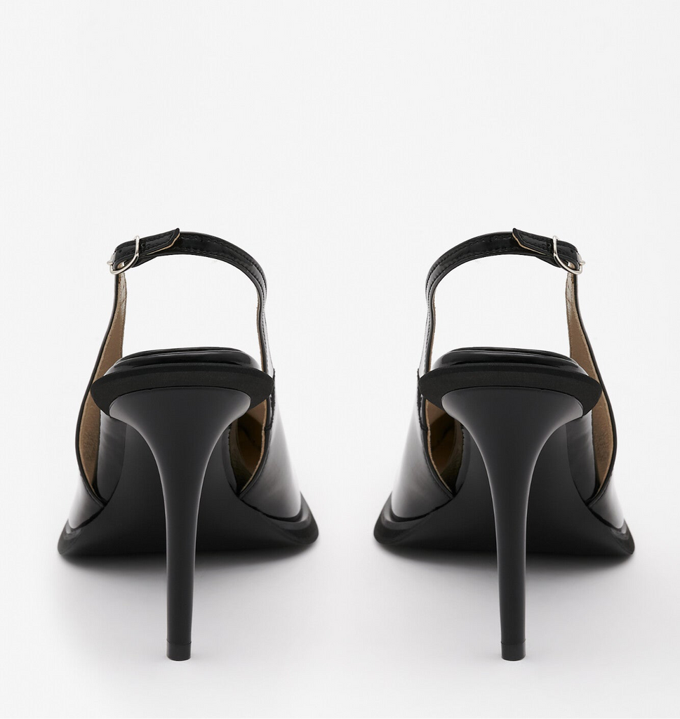 Slingback Lacquer Shoes
