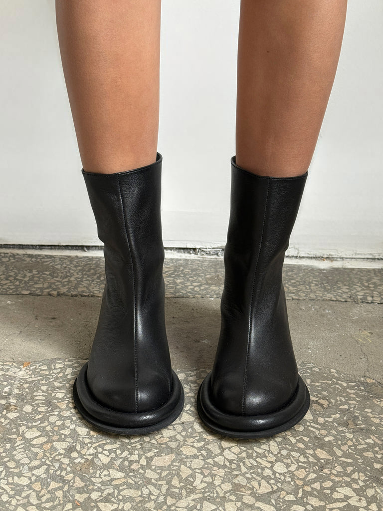 Kitten Heel Ankle Boots