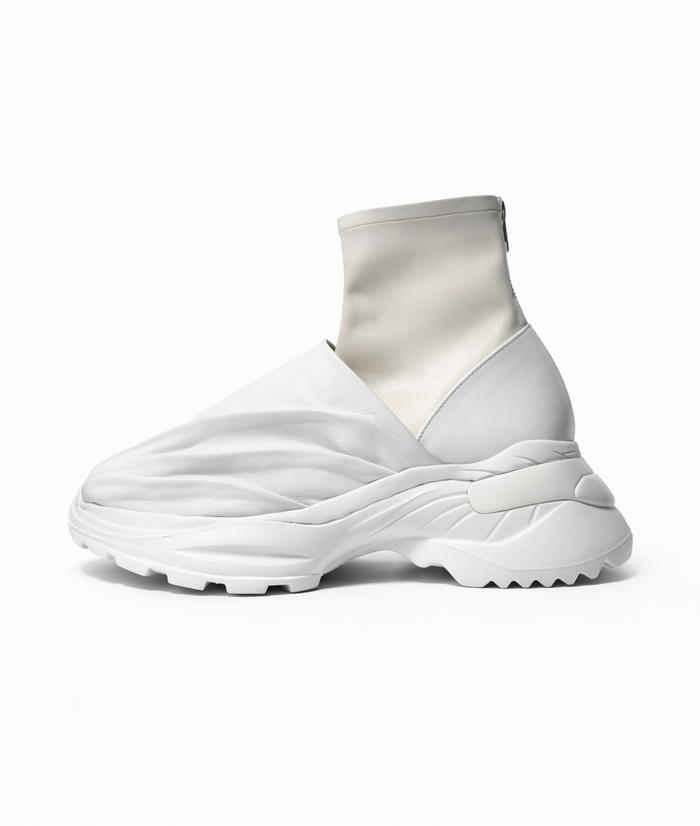 Curtain Sneakers High White