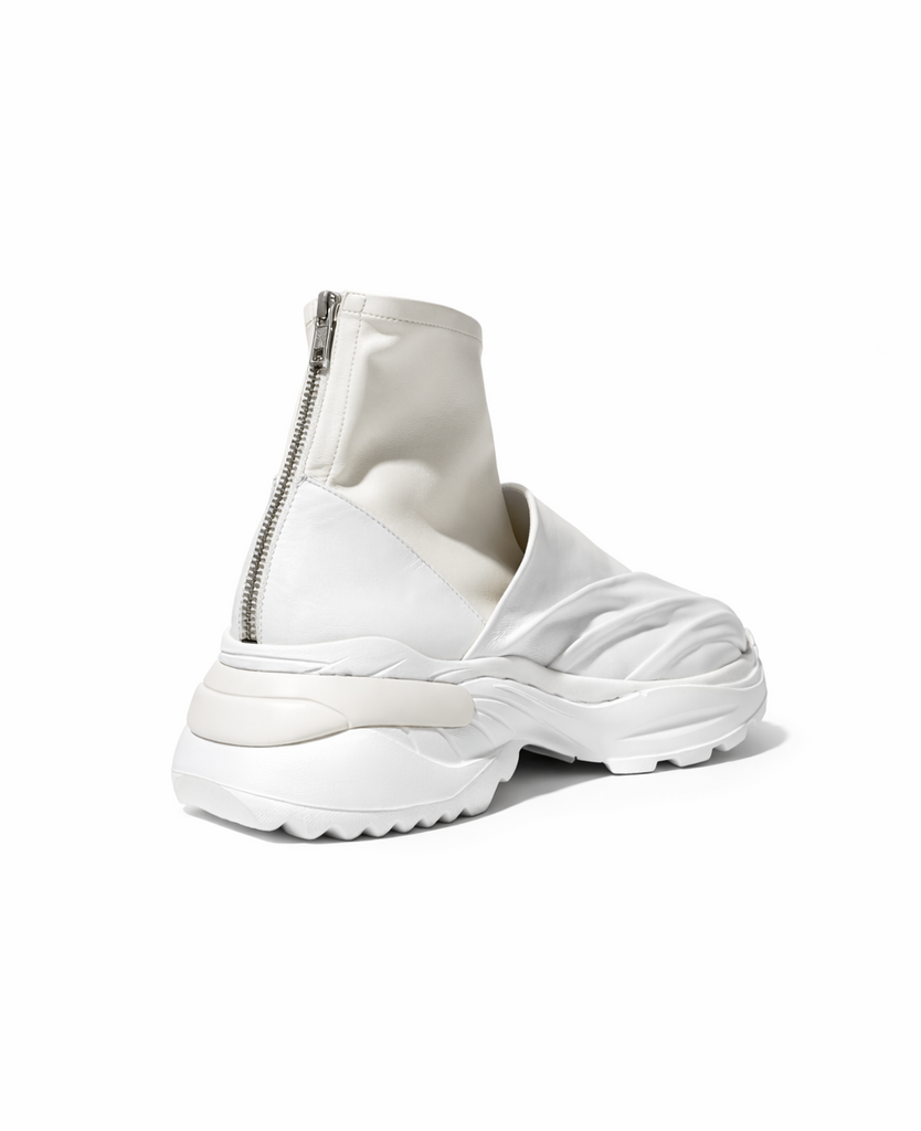Curtain Sneakers High White