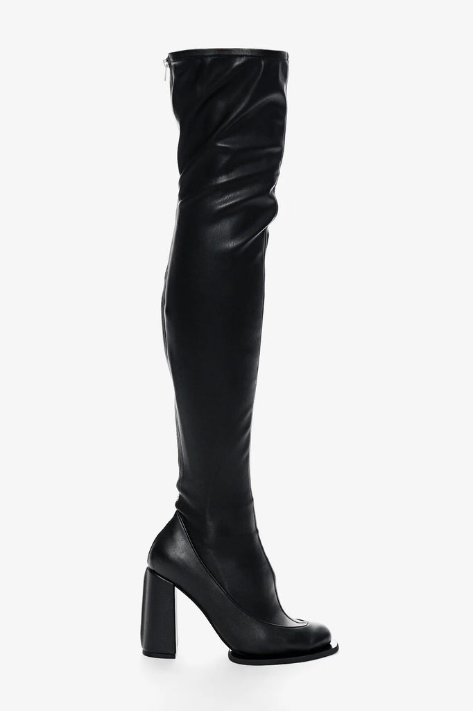 Overknee Tight Boots Black