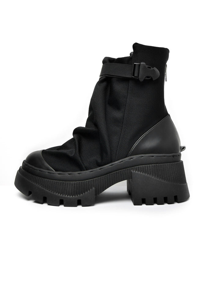 Baggy Black Boots