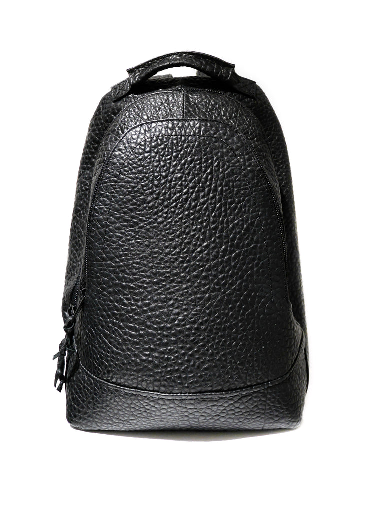 Buffalo Leather Backpack Black