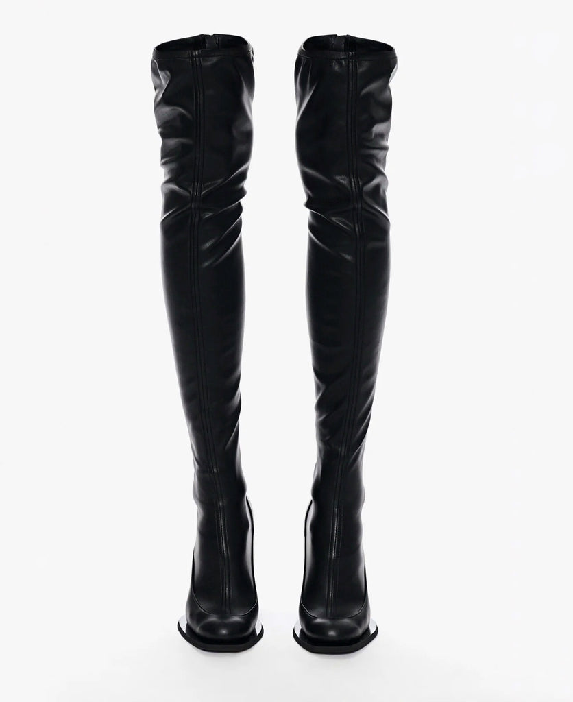 Overknee Tight Boots Black