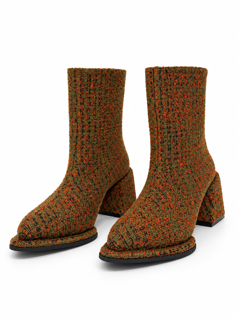 Jacquard Boots