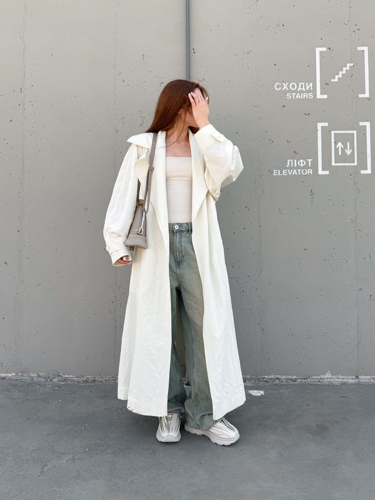Curtain Sneakers Ivory
