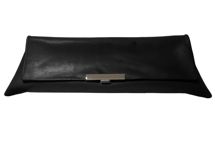 Soft Leather Large Clutch