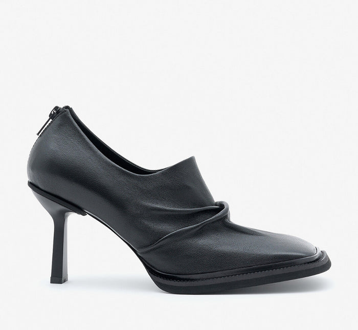 Squared Toe Kitten Heels