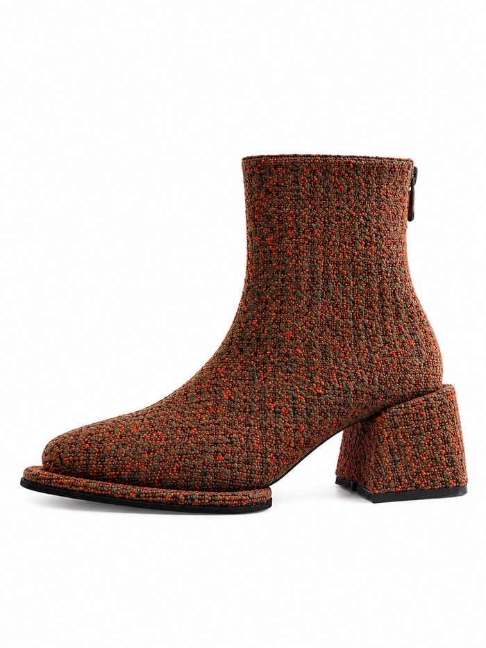 Jacquard Boots