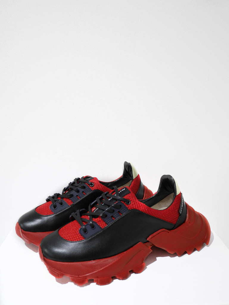 Raptor Sneakers Black x Red