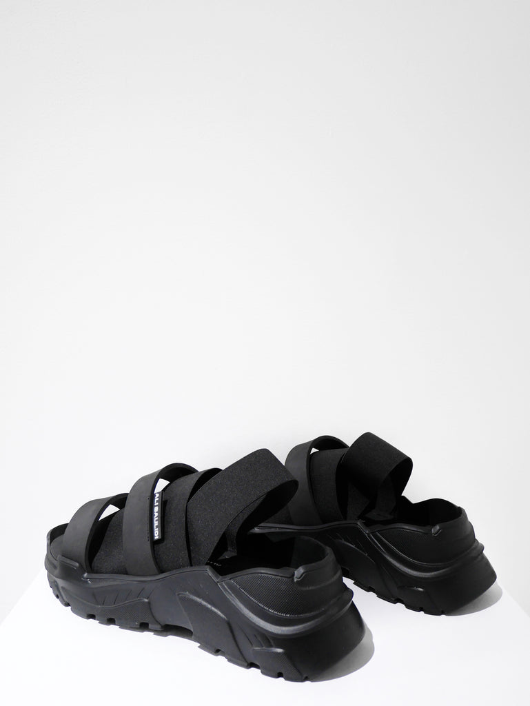 Mascaron Elastic Sandals Black