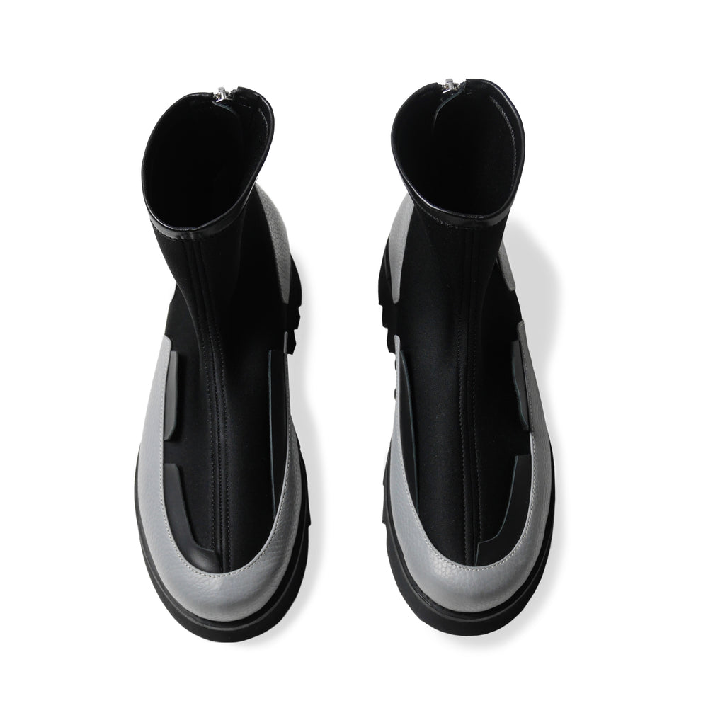 GLACIA Segment Boots Black x Grey