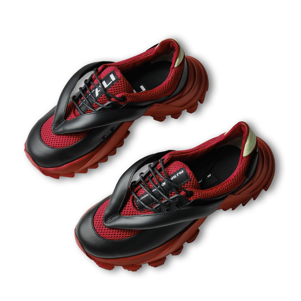 Hybrid Flip - Flop Sneakers Red