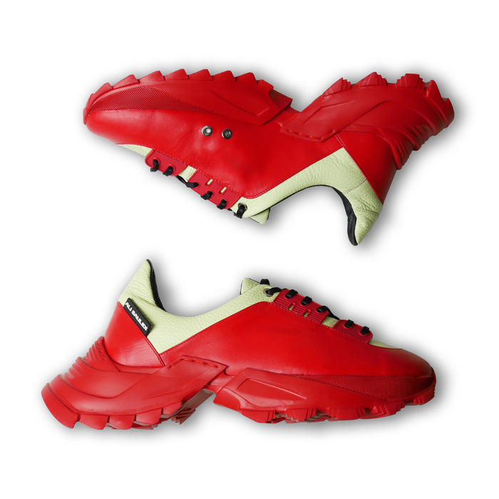 Raptor Sneakers Red x Lime