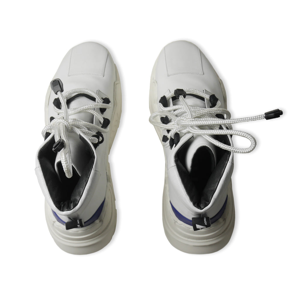 GLACIA High Sneakers White