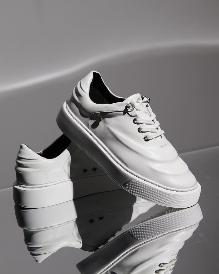 Half circle Lowtops White